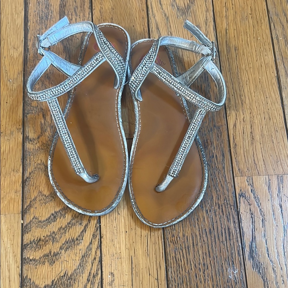 Stylish Silver Sandals